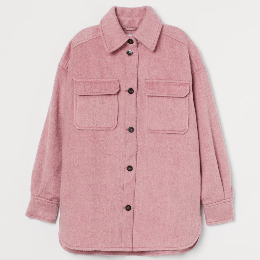 H&M Wool Blend Shacket